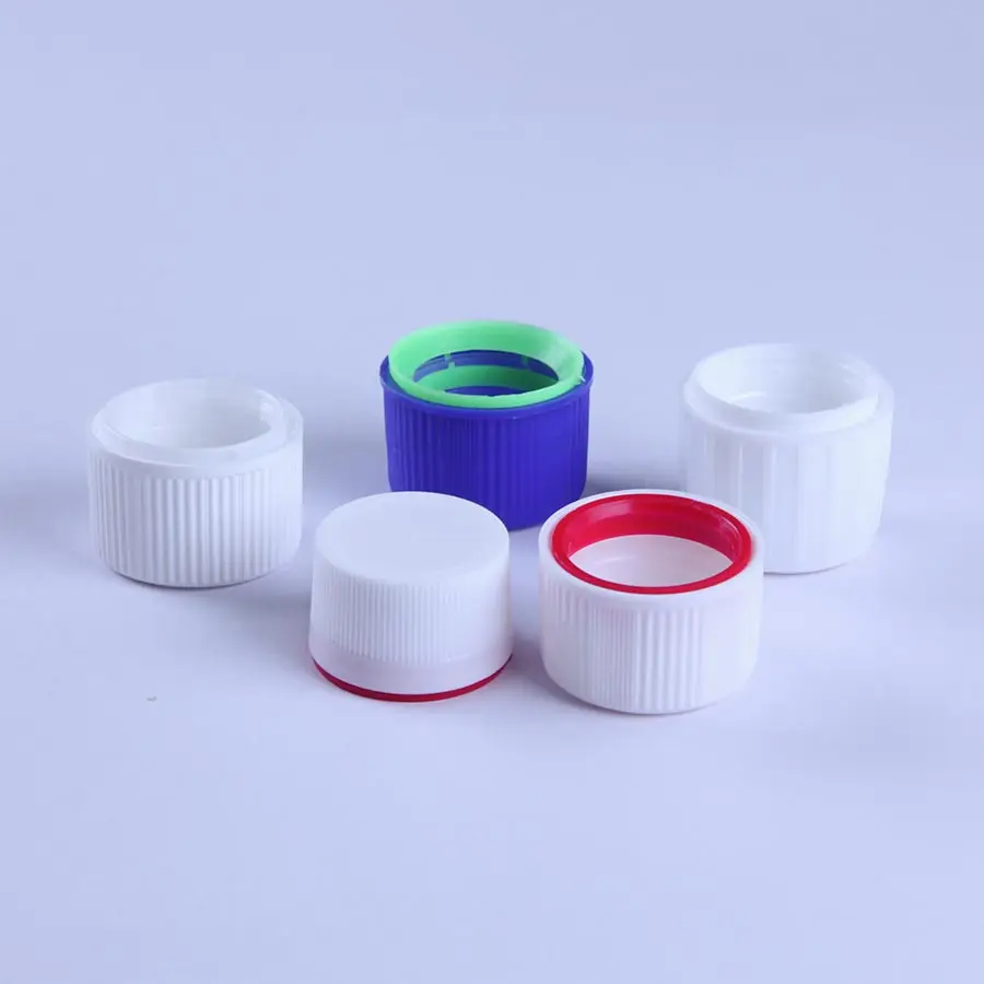 11mm-53mm TE CRC Plastic Caps For Vials Bottles Jars Tubes Cans from Ningbo China Factory
