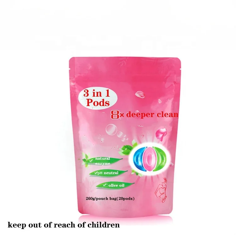 laundry gel ball easy rinse liquid detergent laundry pods