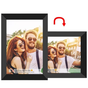 Mp4 Video Player Blue Film Digital Photo Frame Hot English Blue Film  Movie Digital Picture Frame