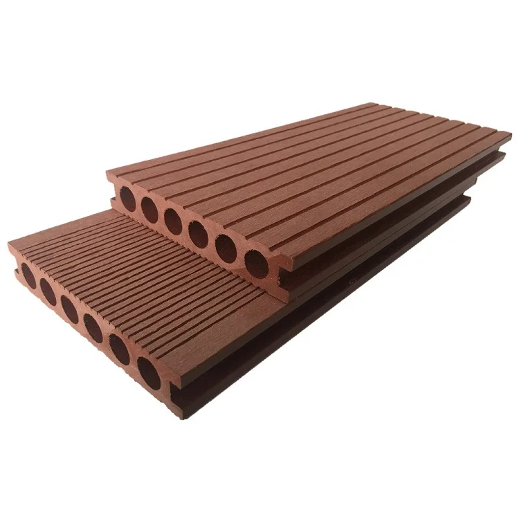 Натуральное ощущение, пластиковое наружное Дешевое напольное покрытие из ДПК