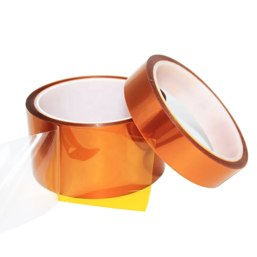 3- Polyimide Pi Film Double Sided Coated Silicone Glue Kaptons Self Adhesive Tape
