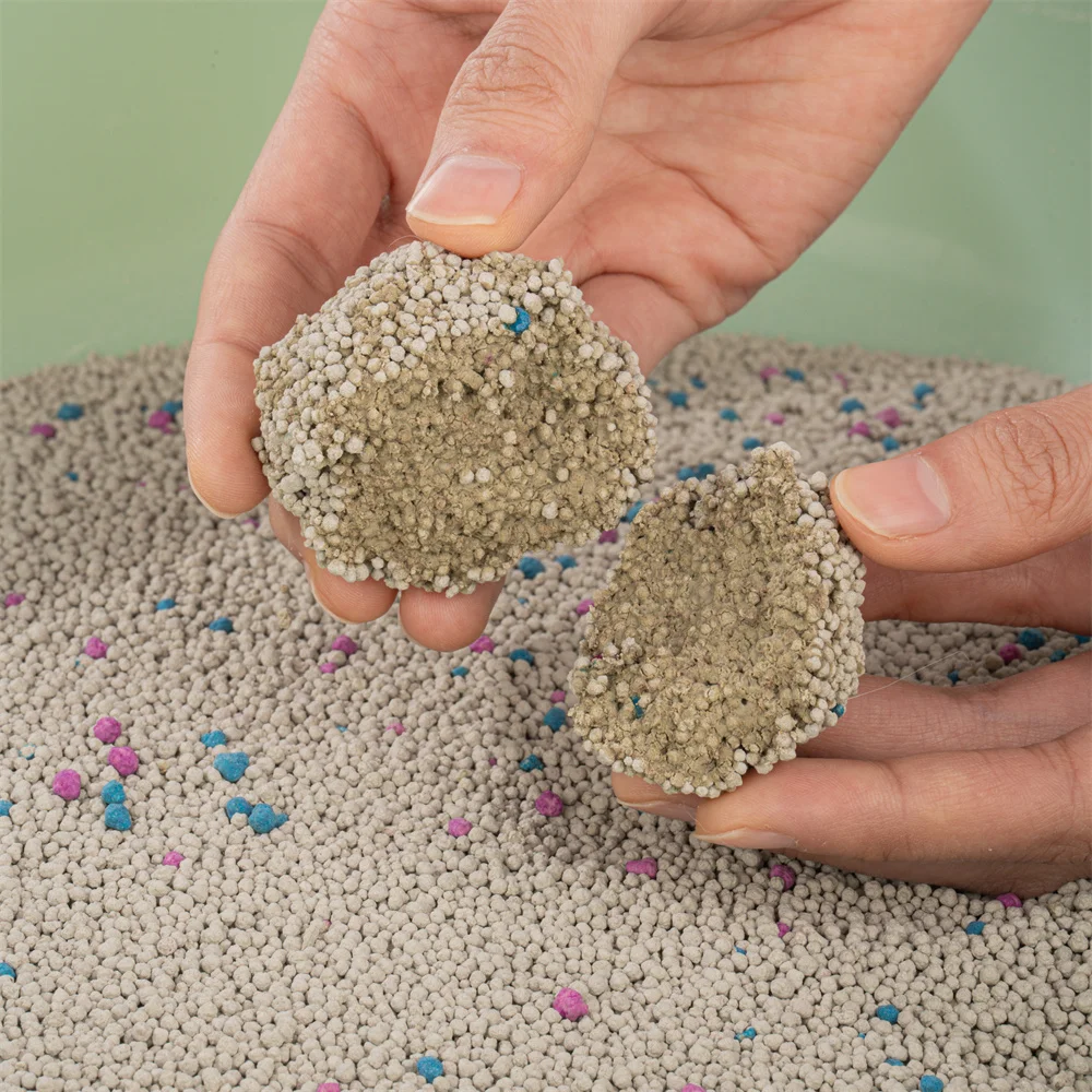 Surprise Price Healthy Bentonite Cat Litter Superior Odor Control Hard Clumping Bentonite Cat Sand Litter