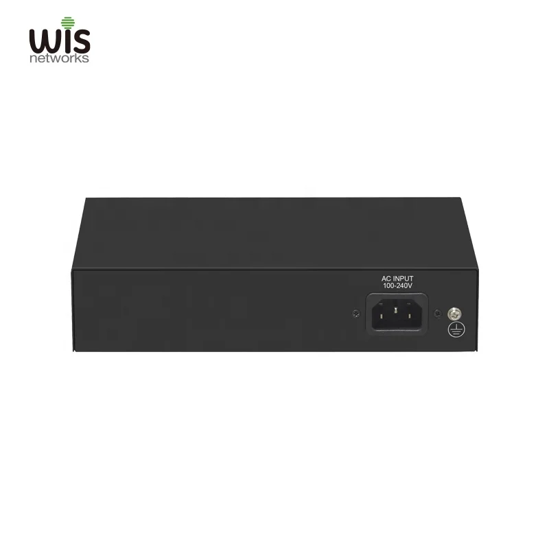 WISNETWORKS WIS-SG900P 10-Port 48/24/12VDC Adjustable  Unmanaged Smart PoE Switch