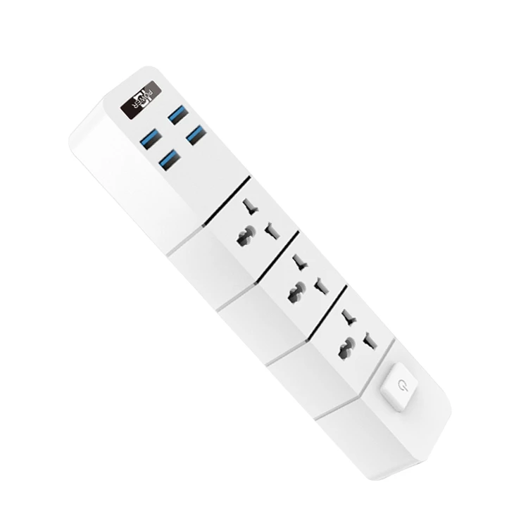 Factory Price Hot Sale 110v-250v Rated Voltage With 4 Way Usb Standard Extension Socket