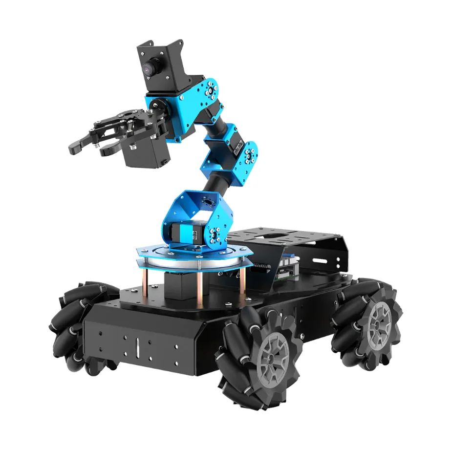 Робот-рука Hiwonder ArmPi Pro с ИИ-видением колесами Mecanum автомобиль HD-камерой малина Pi игрушка-робот «сделай сам» для