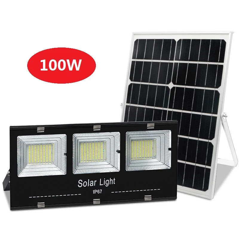 IP67 Solar floodlights solar powered outdoor lights big power solar street light