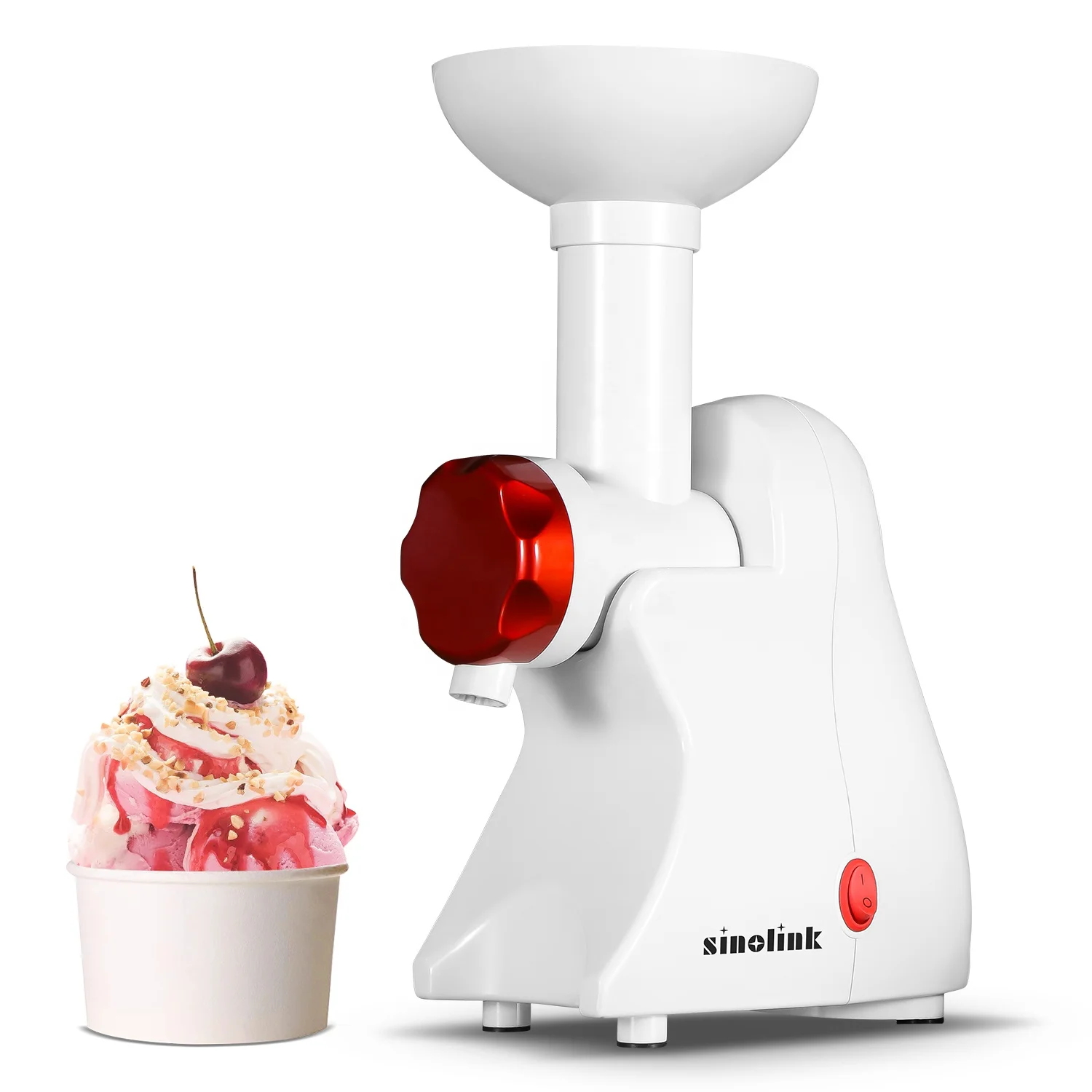 Healthy Low Calorie Diary-Free Fruit  Price Mini Ice Cream Maker Machine for Home