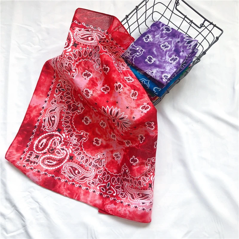 black head 2pac  hair kerchief bandanna  round neck guys  scarf doo rag bandana under cap