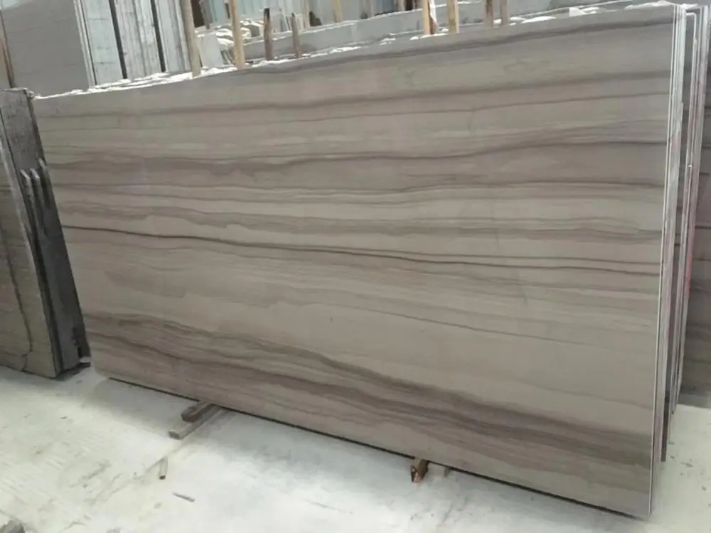 BOTON STONE Natural Marble Stone Polished China Good Price White Wooden Marble Flooring Tile