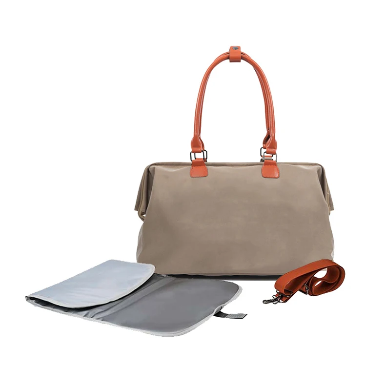 Factory Price Tote Diaper Bag Tote with Changing Pad Mommy Bag for Hospital Large Travel Tote Bag for Boys Girls