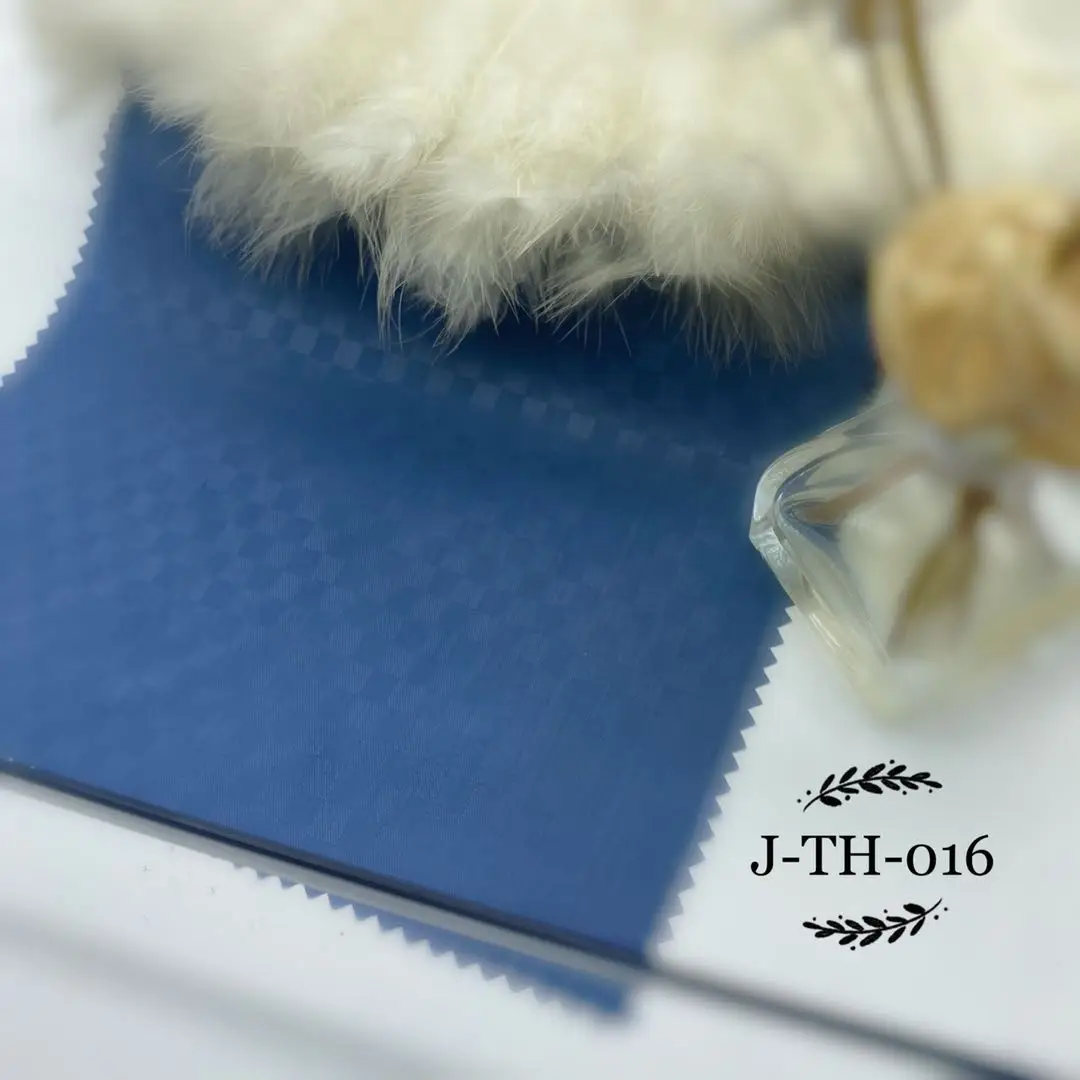 
100% polyester jacquard fabric dobby shirting fabric original jacquard fabric for suit bag lining 