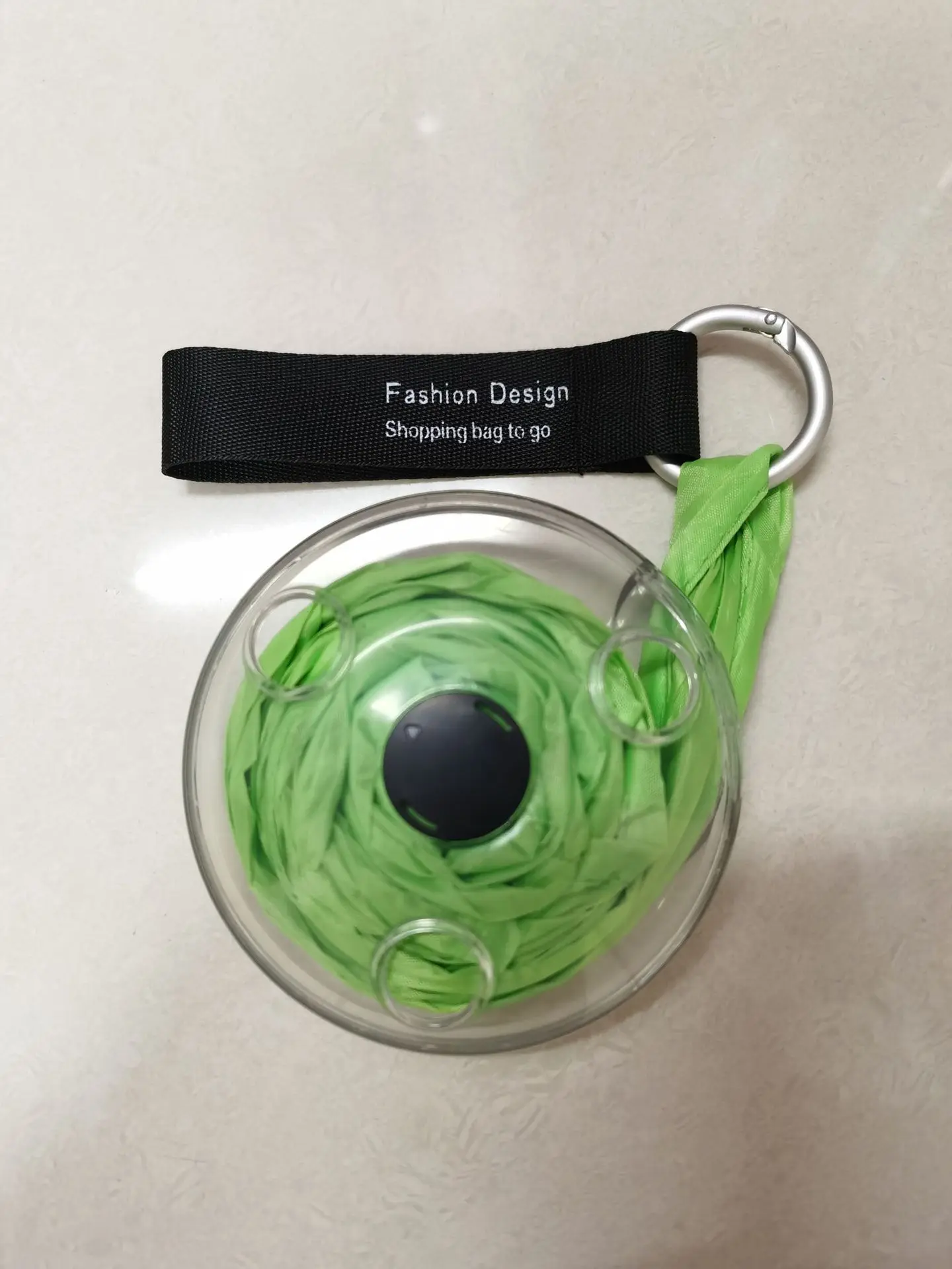 
New Portable Telescopic Storage Bag Small Disc Shopping Bag Foldable Multi-function Eco Reusable Shoulder Large Capacity Bag 