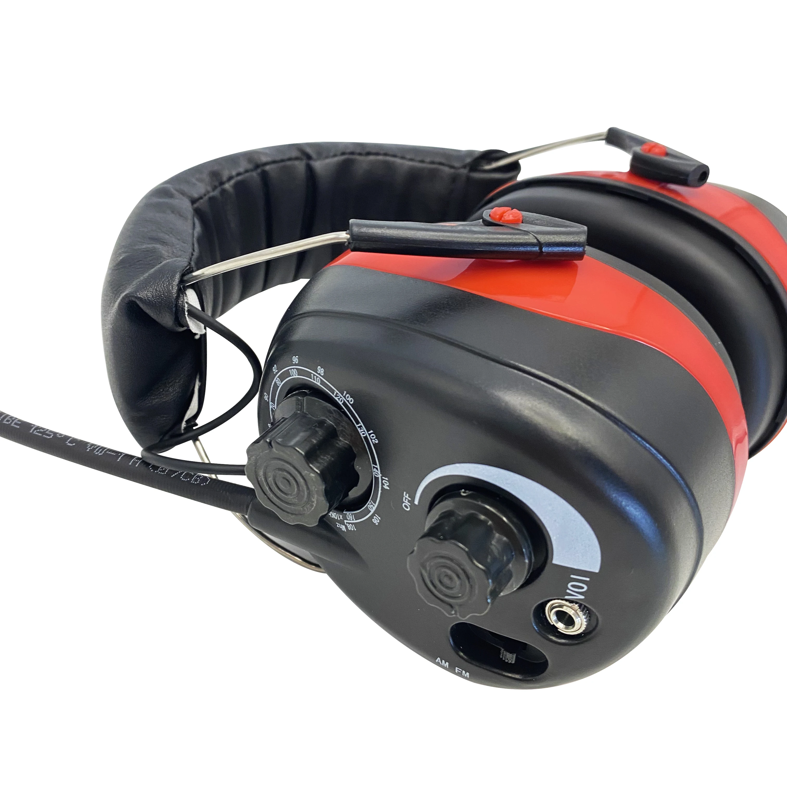 Headphones with Digital Display AM FM Radio 25dB NRR adjustable Ear Protection Defenders Earmuffs