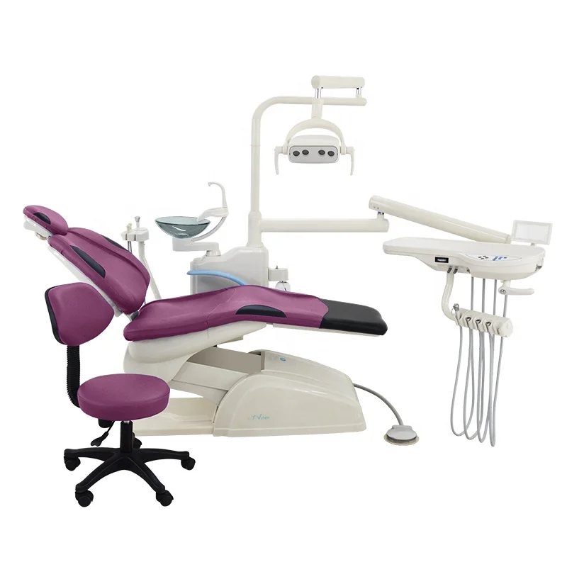 Hight Quality Dentistry Supplies Treatment Unit Portable Dental Chair with Air Compressor