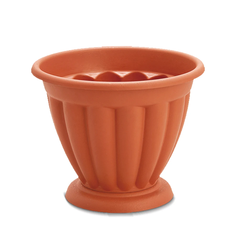Custom garden plastic terracotta planters flower pots wholesale