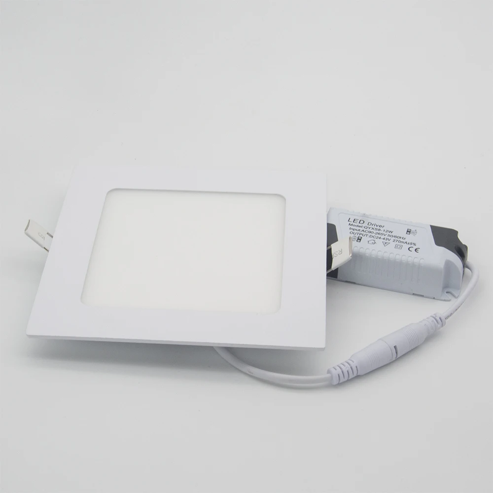 LED panel light 12W Ultra thin downlgiht 18W high quality 85-265V isolate driver
