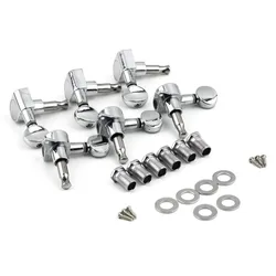 6R Right String Tuning Pegs Tuners Chrome Inline Guitar Machine Head 6R Right est
