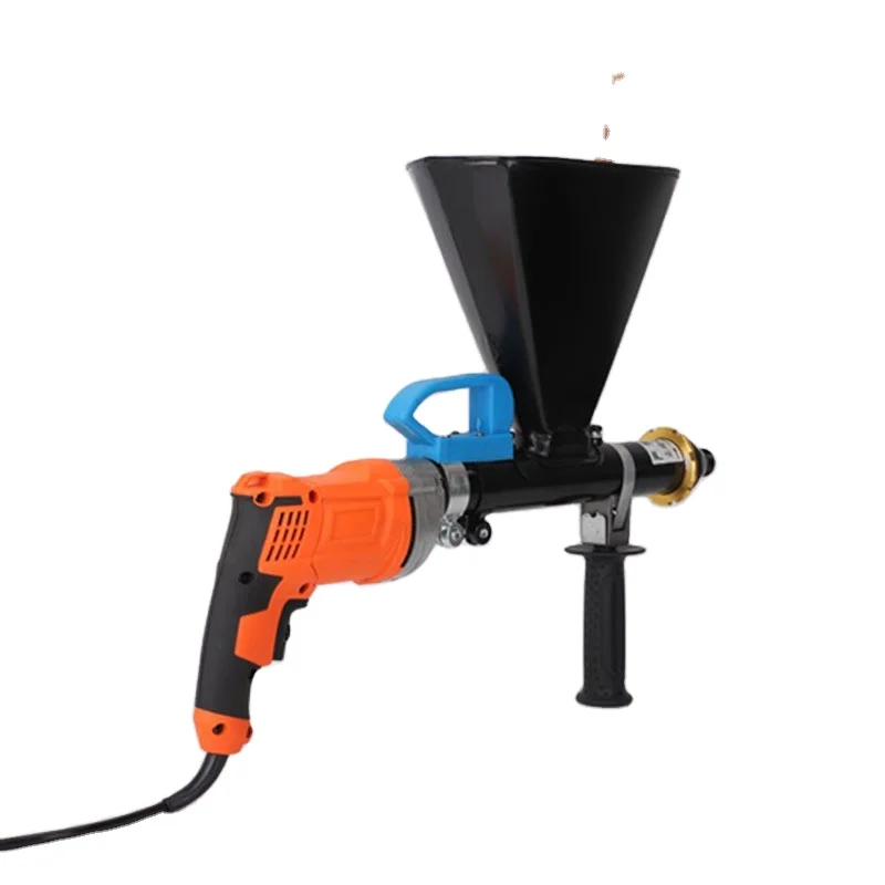 Anti-theft door and window mortar caulk cement round flat nozzle Electric wall joint grouting machine