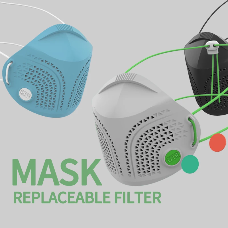 Newly Reusable Replaceable  Filter Mask Winter Warm 3D Dust Mask