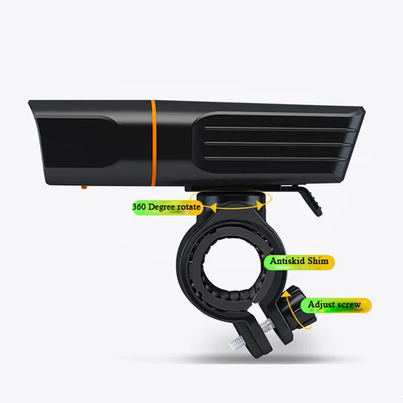 Road Cycling Safety Flashlight USB Rechargeable 800 Lumen Bicycle Lights Bright Led Bike Headlight with Power Bank