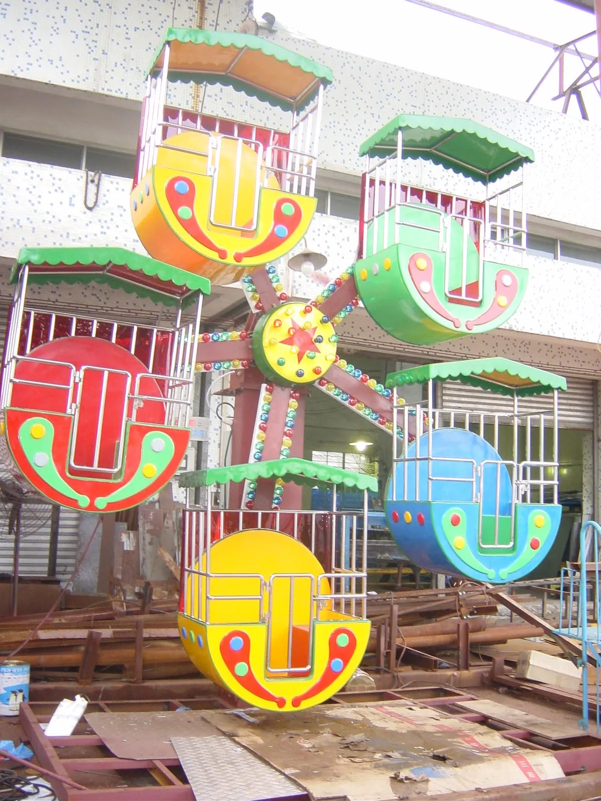 Factory Price Amusement Park European Mini Ferris Wheel|Outdoor Theme Park hot sale kids amusement equipment For Sale