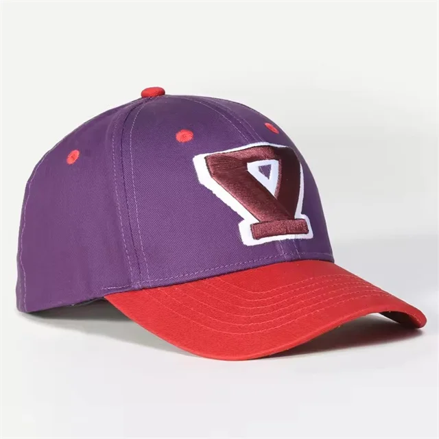 Low MOQ Luxurious 5 Panel Cotton Caps Baseball Hats With Custom 3D Embroidered Logo