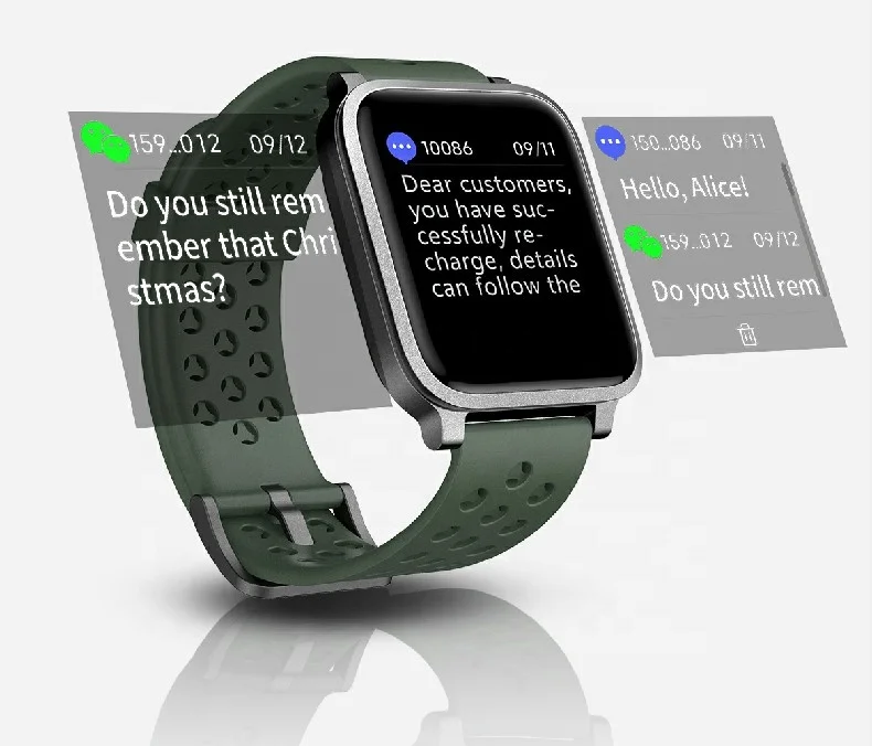 2020 New Arrival CE Rohs Touch Screen Sleep tracker IP68 Waterproof Swimming Sport Smart Watch for Women