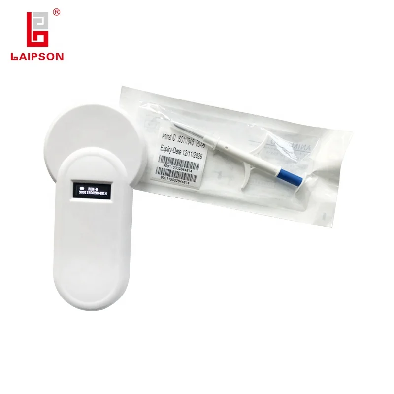 134.2khz FDX-B RFID injection animal microchip ID pets implant syringe tag for pet dog