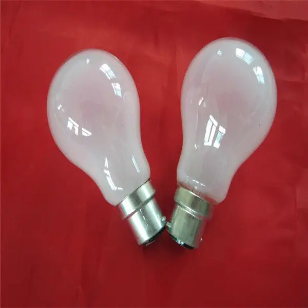 A55 40 Вт 60 75 100 E27 B22 прозрачные лампы накаливания светодиодные свет luces foco incandescente INC-A