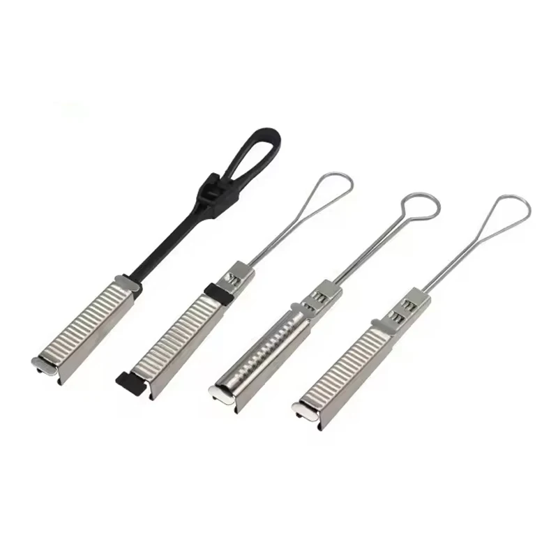 FTTH Flat Drop Wire Tension Clamps Tension Clamp For Flat Type Ftth Drop Cable