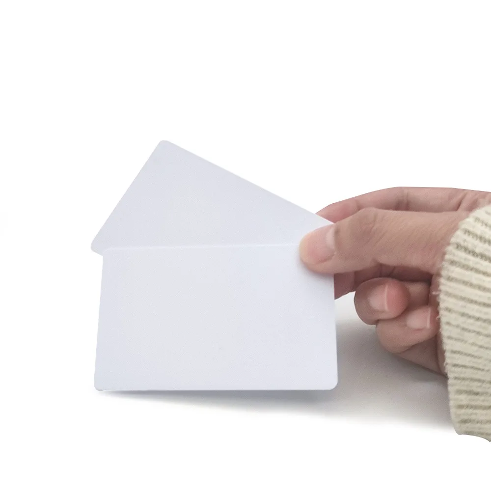 Blank White Glossy PVC ID Card/Business/Membership/Gift CR80 85.5x54mm Card