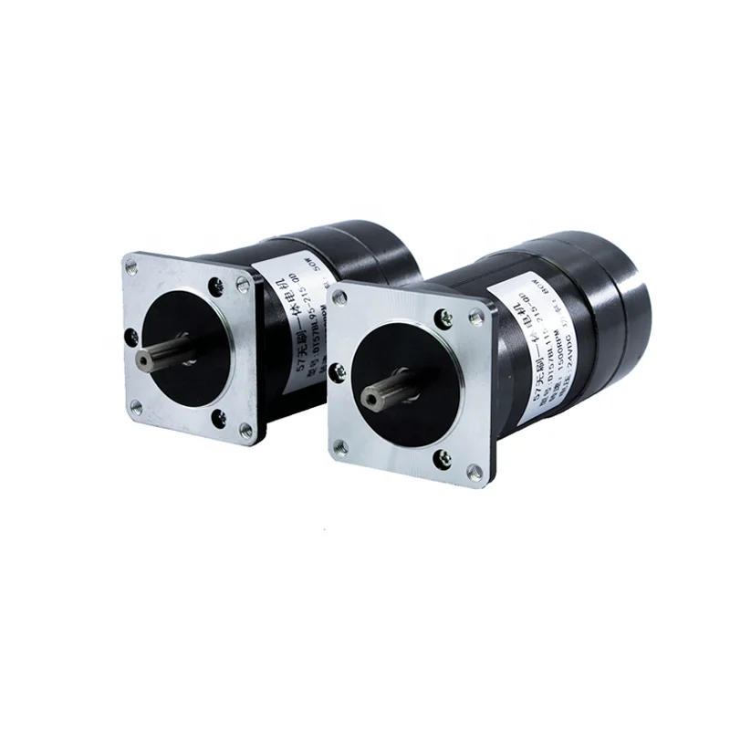 Высокоэффективный 24VDC интегрированный бесщеточный двигатель постоянного тока со встроенной платой драйвера