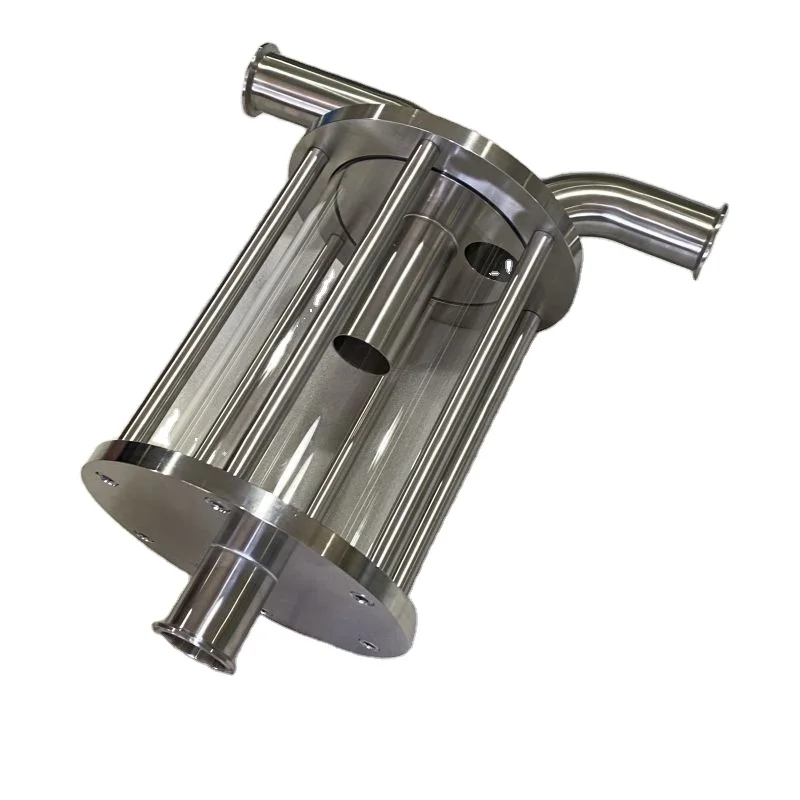 Customized 12inch Flanged Type Pipe Sight Glass Stainless Steel 304 /316L