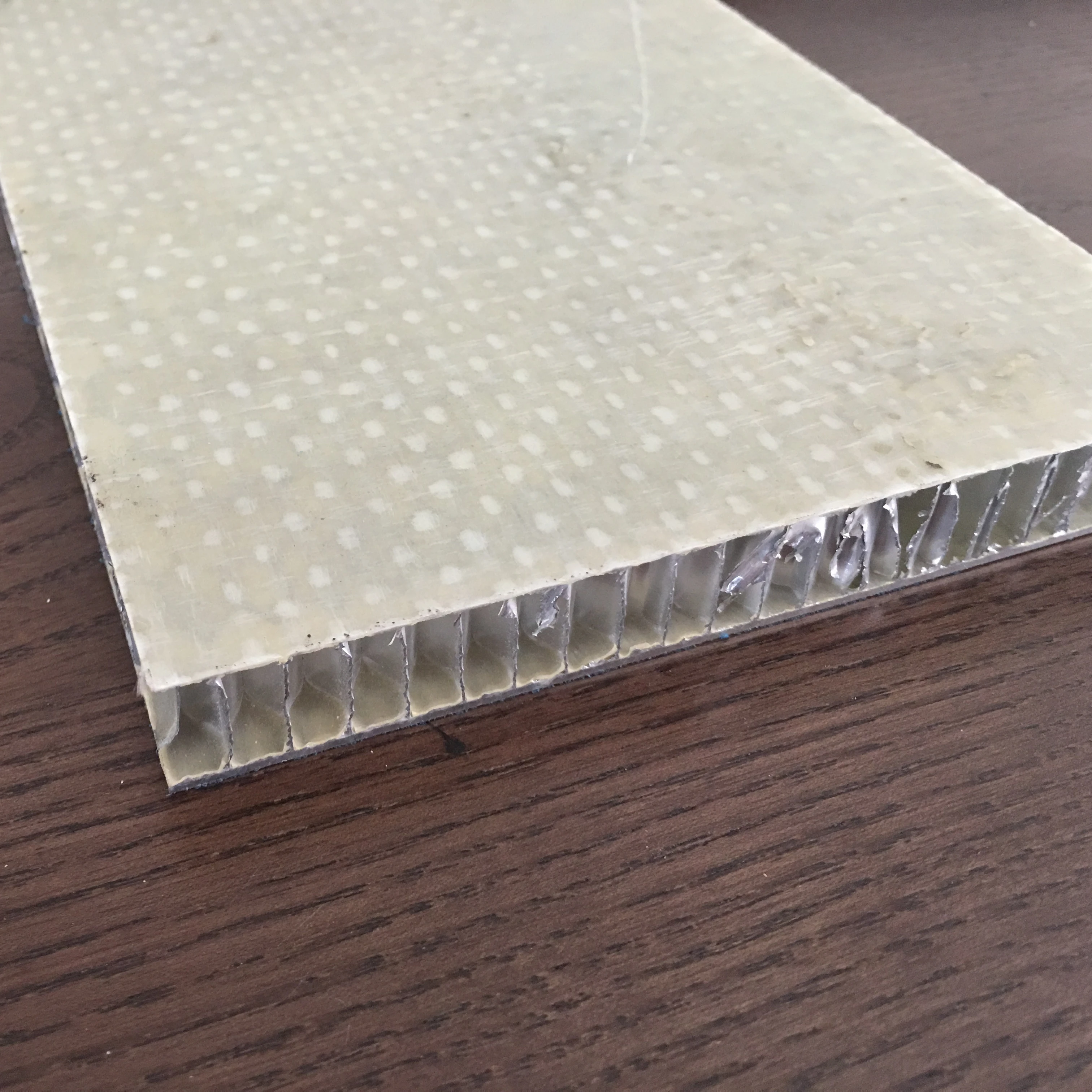 Fiberglass Aluminium Honeycomb Panel For stone composite for Exterior Cladding