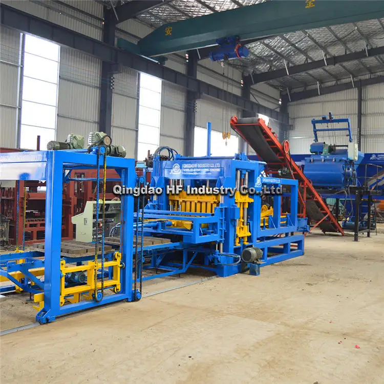 interlocking brick machine QTJ5-15 Habiterra blocks building solutions incorporated/habiterra brick making machine