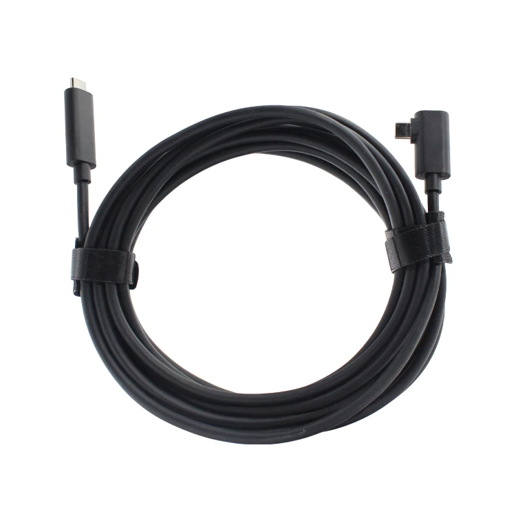 
 Кабель USB 3,1 типа C на C Gen 2, 90 градусов, термопластичный каучук 10 Гбит/с, USB PD, зарядный кабель 87 Вт, 100 Вт, 4K, 60 Гц, OEM/ODM кабель  