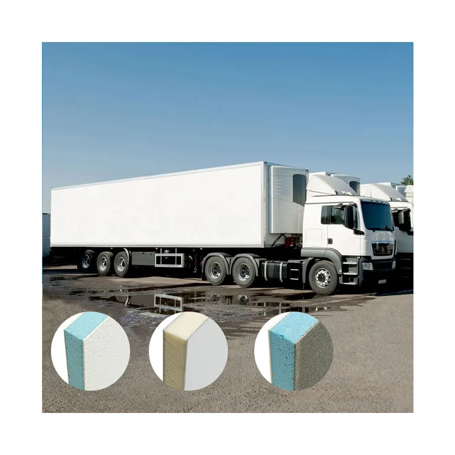 High quality durable using various new design KAISI composite panels for truck body