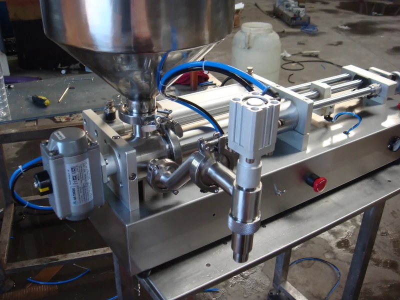 HSFA Gold Supplier Viscous Liquid And Ointment Cheddar Cheese Sauce Filling Machine