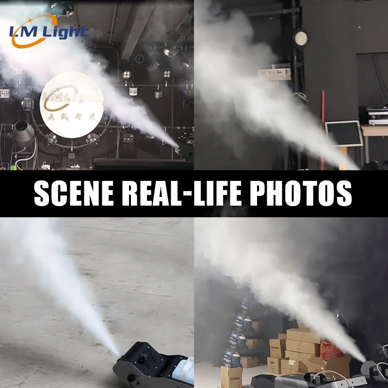 Factory wholesale DJ disco Stage special effects equipment 3000W angle adjustment fog smoke machine for wedding party
