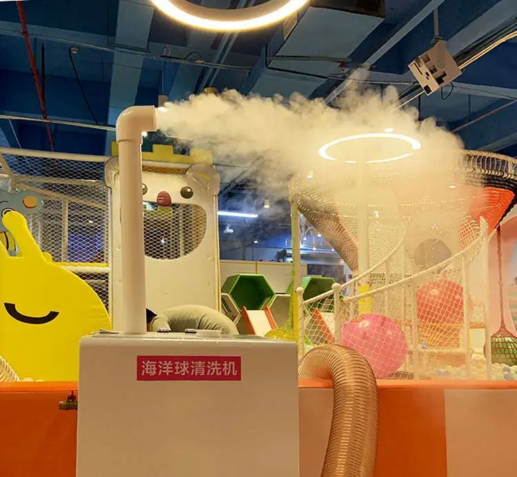 Ocean Ball Cleaning Machine Ball Pit Washing Machine Indoor Playground Equipment Ball Pit Set for Kids