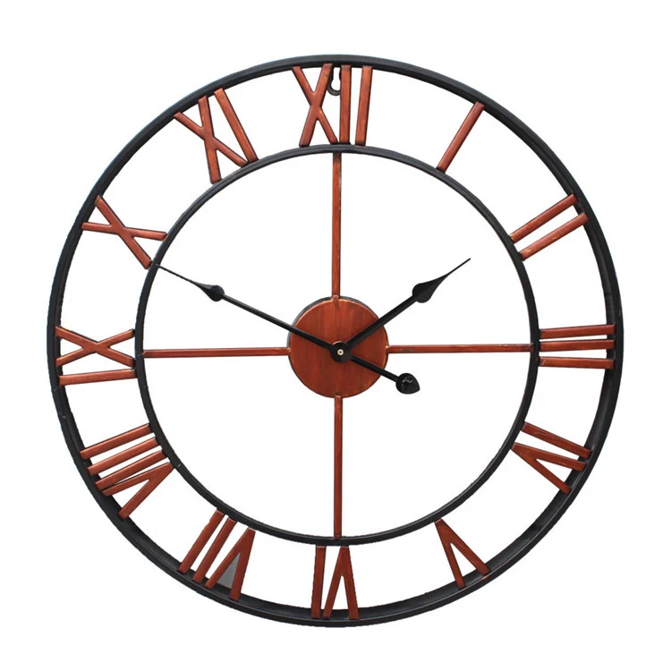 Wholesale Modern Light Luxury Metal Ginkgo Leaf 3d Large Metal Wall Art Decor Hanging Clock For Home Bedroom