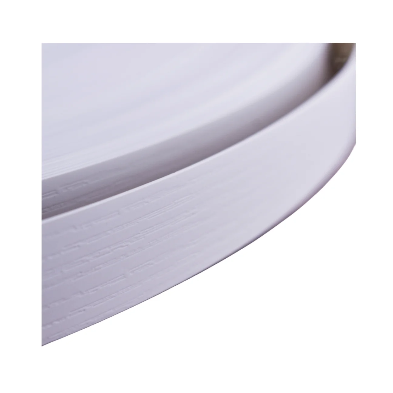High quality PVC white edge banding for trimming of furniture fittings
