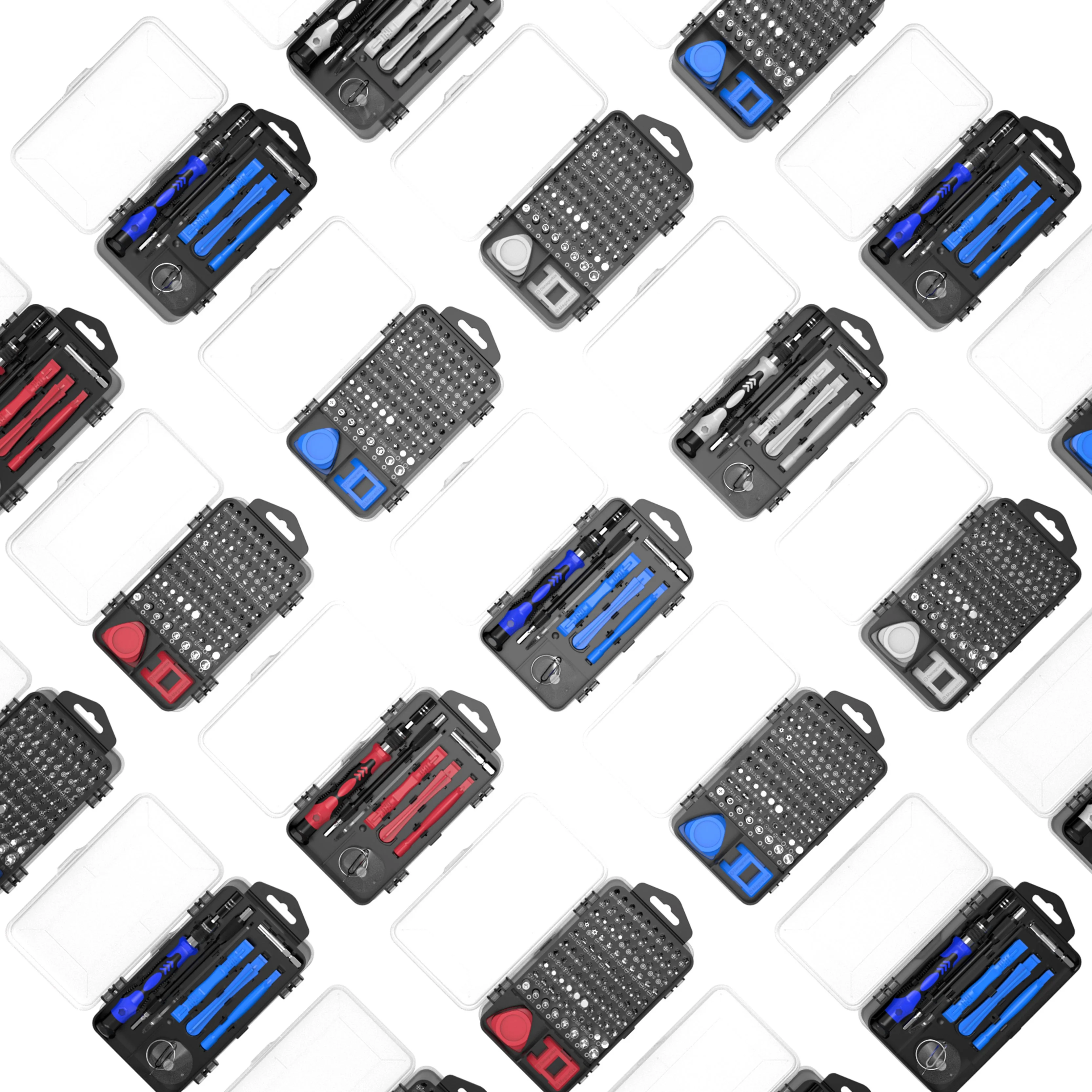 OEM ODM Repair Tool 117 In 1 Screwdriver Set Multipurpose For Electronics PC, Tablet, PS4, Xbox, Nintendo, Game Console etc