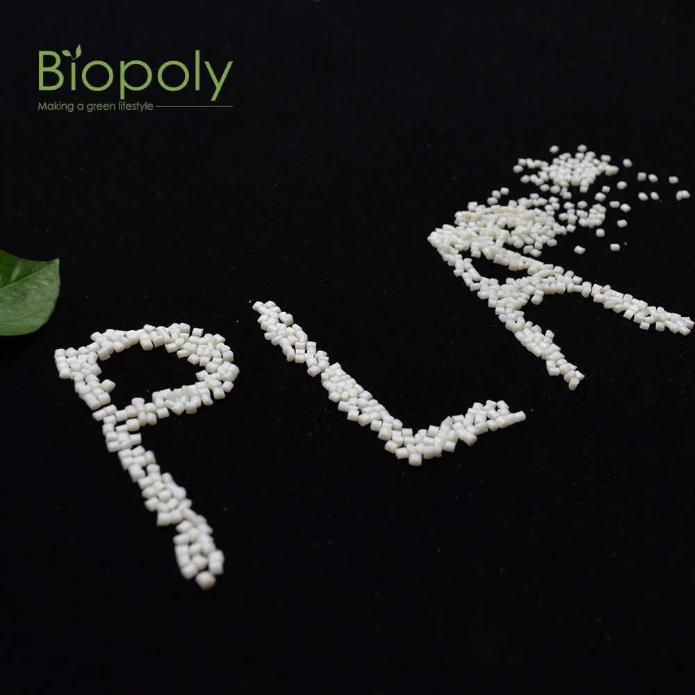 Poly lactic acid PLA resin 100% biodegradable filament and compostable pla+ resin granules supplier