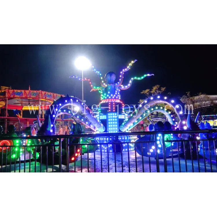 Outdoor large rotating octopus amusement equipment Stimulating amusement equipment Factory direct sales