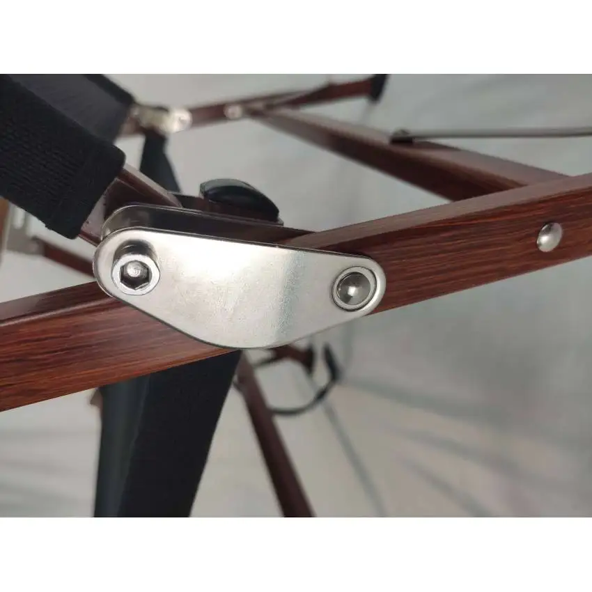 Simpleme Folding Aluminum Tall Makeup Artist Chair With Cup holder