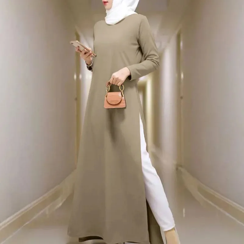 Amazon Hot Sale Pants Two-piece-set Khimar Modest Abaya Kaftan Prayer Islamic Clothing
