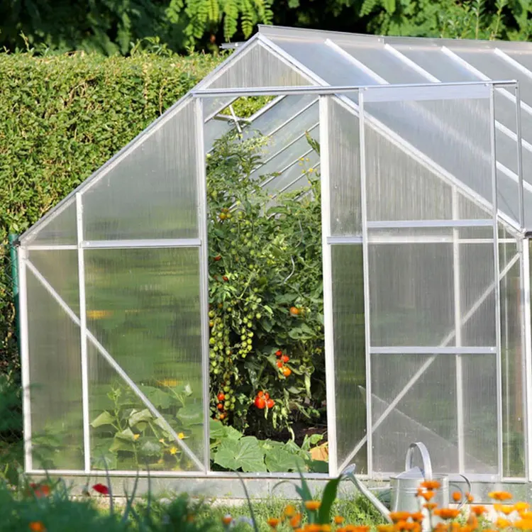 multi-wall polycarbonate hollow sheet and PC hollow panels green house twin wall hollow polycarbonate sheet