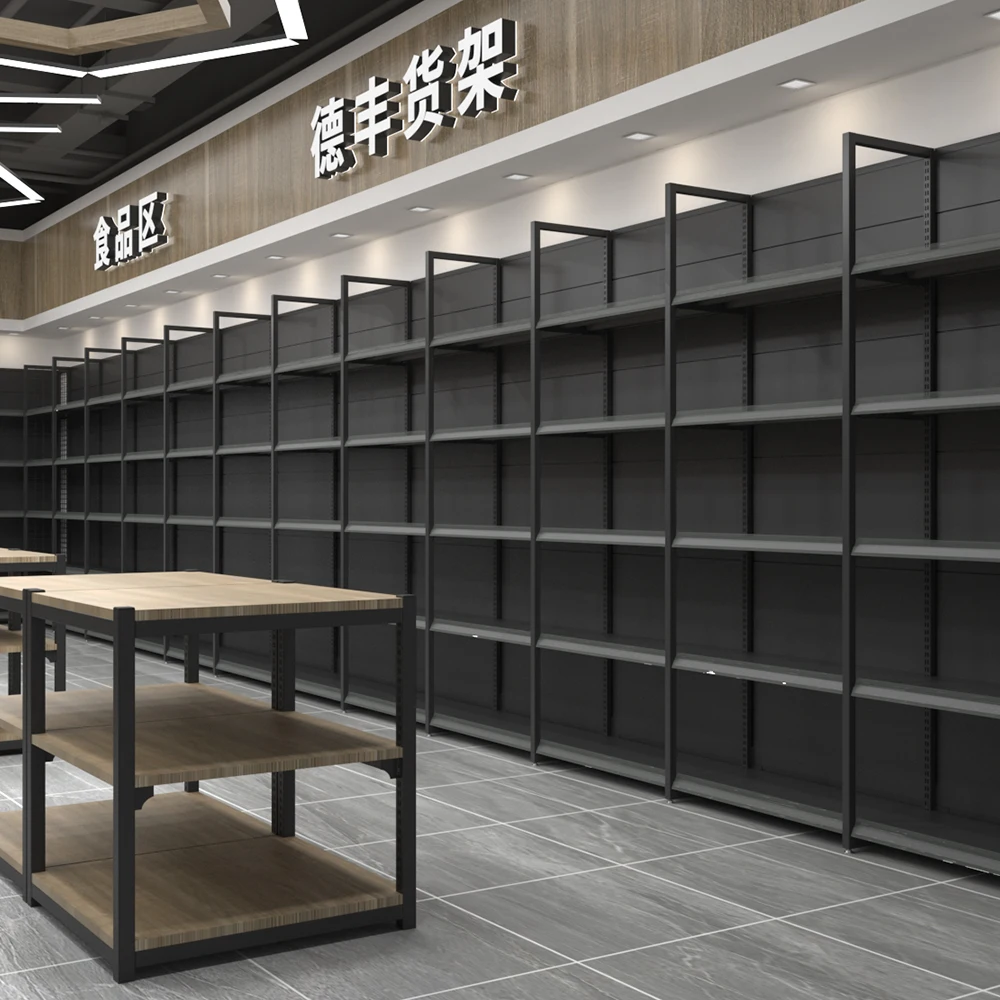customized supermarket rack gondola supermarket grocery store racks shelf display