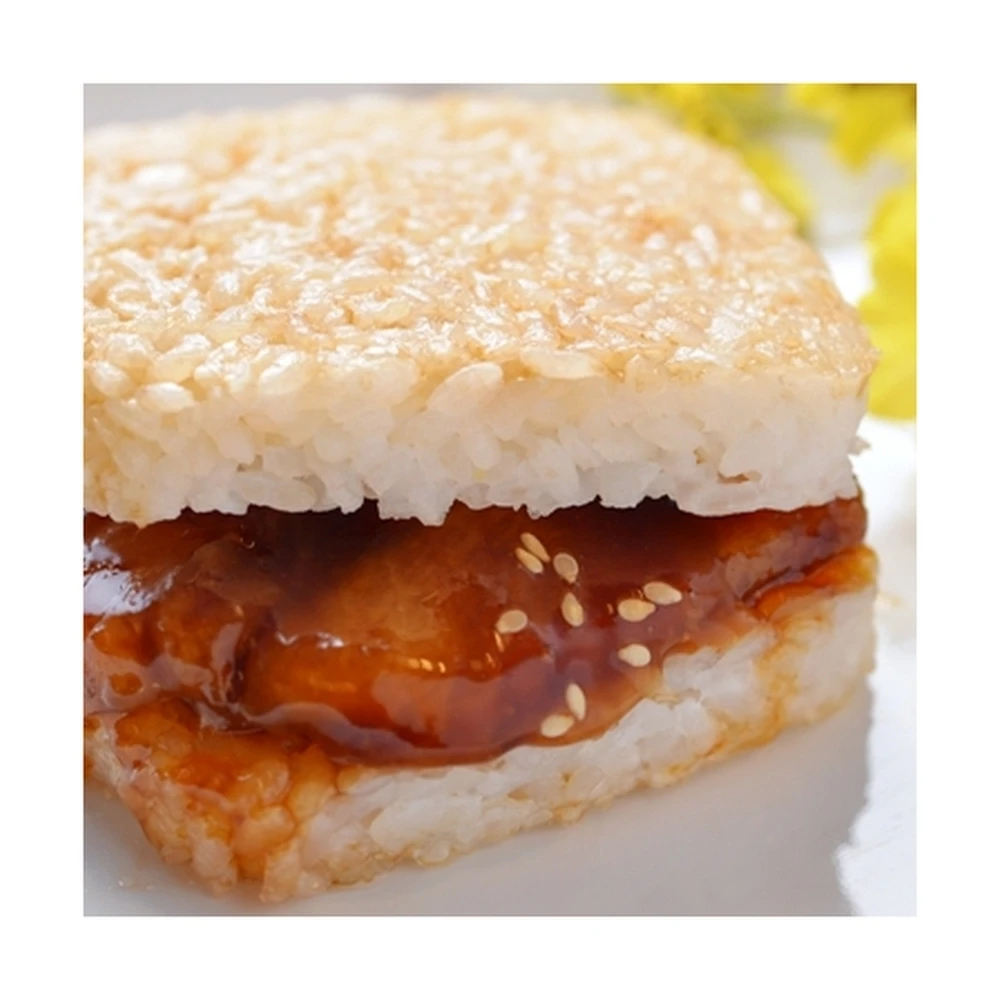 The High Quality And Cheap Chinese Food Kabayaki Sea Bream Rice Burger